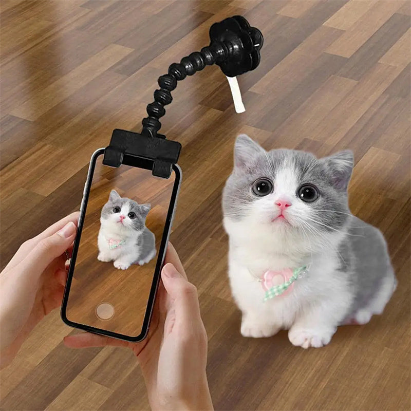 Pet Photography Tool Cat Dog and Dog Viewing Lens Teddy Camera Toy Mobile Phone Camera Holder Selfie Clip Supplies Pet Products