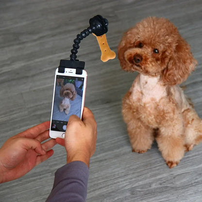 Pet Photography Tool Cat Dog and Dog Viewing Lens Teddy Camera Toy Mobile Phone Camera Holder Selfie Clip Supplies Pet Products